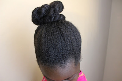 Big Sis's AWARD FAUX FLAT TWIST UPDO (Natural Hair Hairstyle for kids)