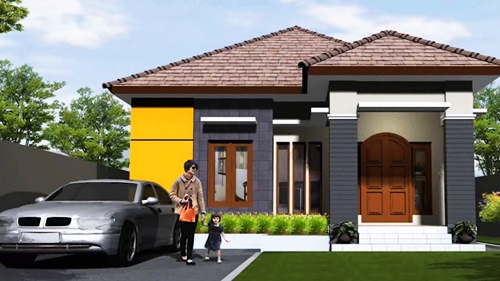 gambar rumah minimalis 1 lantai paling trend