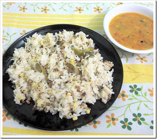 green gram upma