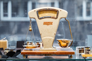 vintage weighing scales