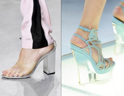 perspex heels