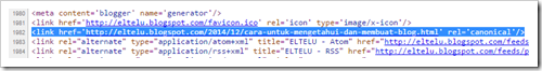 Rel Canonical Pada Link Artikel