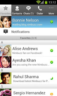 Nimbuzz - Messenger para Android