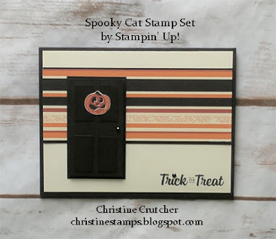 Stampin Up Spooky Cat