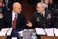 James Clapper and Ronald Burgess