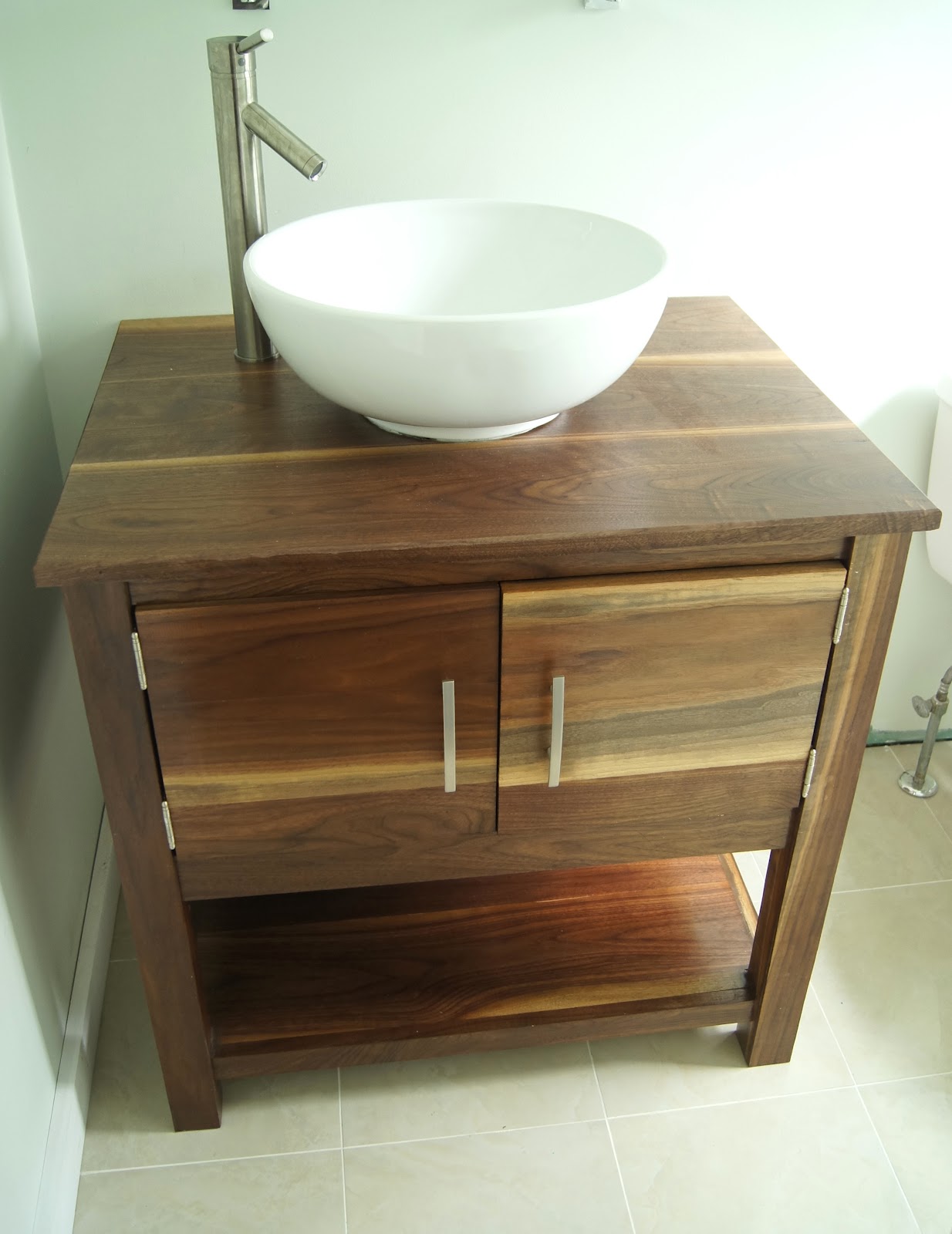 wood bathroom ideas DIY Bathroom Vanity