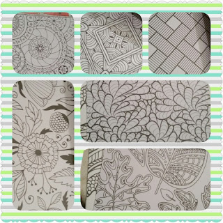 Inspired Coloring Tranquility collage