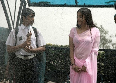 Kiran Hot Wet Scene in High School Movie Stills