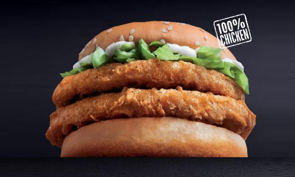 Harga Double McChicken McDonalds - Senarai Harga Makanan 