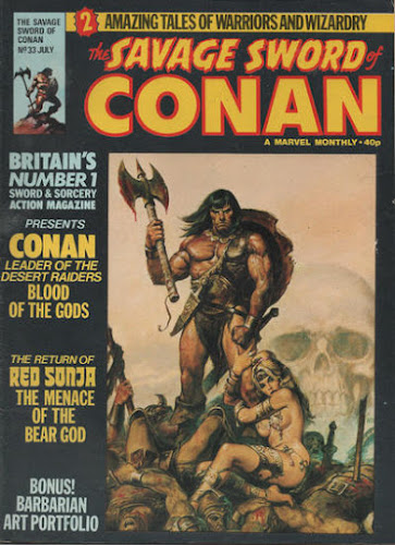 Savage Sword of Conan #33