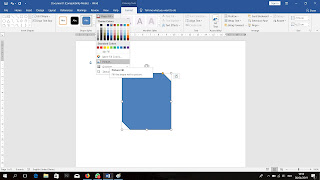 Bagaimana Cara Memasukkan Gambar Ke Shape di Microsoft Word