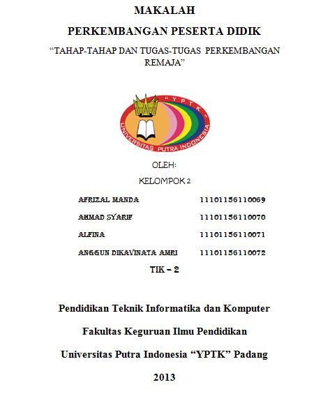 Kumpulan Data Mahasiswa TIK-2