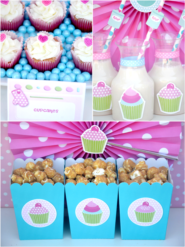 A Very Sweet Pink Cupcake  Baking Birthday  Party  Party  