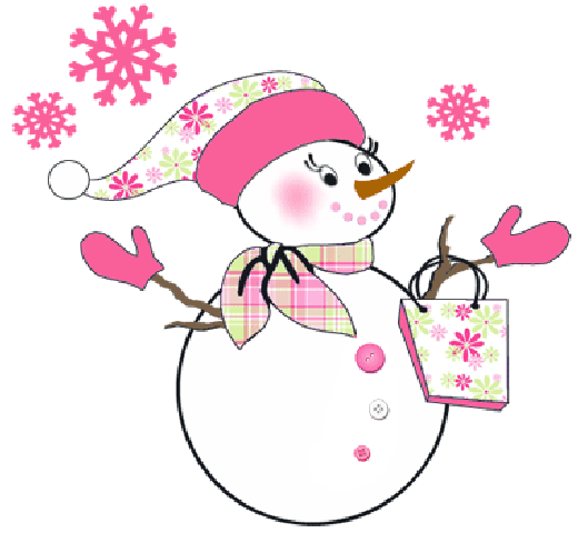 PINK SNOWMAN