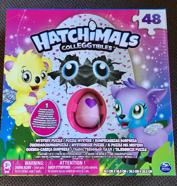 Hatchimals CollEGGtibles mystery puzzle #review