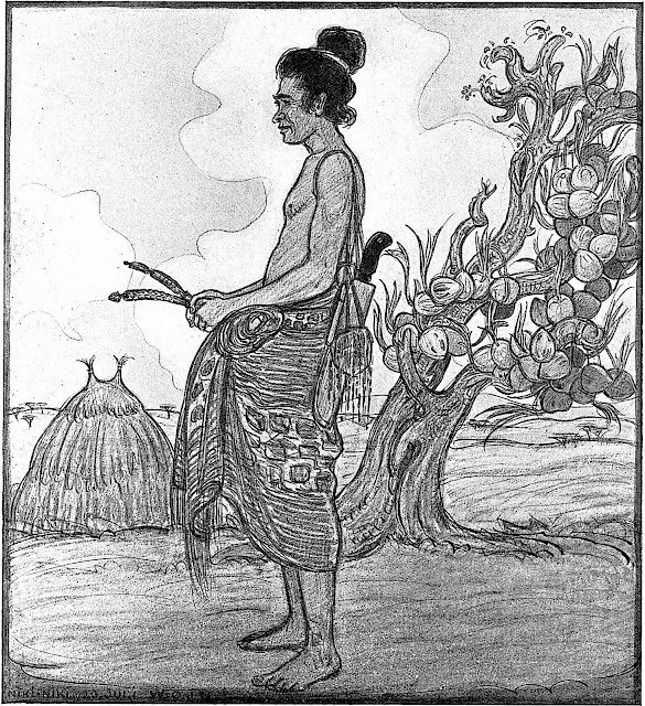 a W.O.J. Nieuwenkamp sketch in Timor