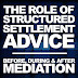 The Role of Structured Settlement recommendation Before, throughout and when Mediation