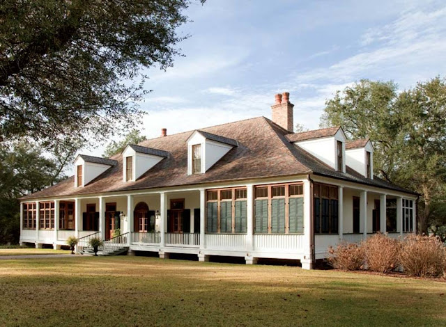 French Creole-Colonial architecture in the USA