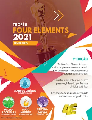 Divulgação do Troféu 4 Elements 2021