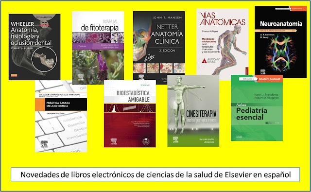 Novedades de libros electrónicos de Ciencias de la Salud de Elsevier en español.