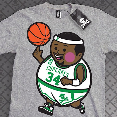 Johnny Cupcakes x NBA 2013 Big Kid T-Shirts - Big Kid as Boston Celtics Paul Pierce