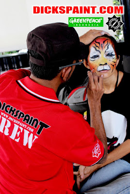 Face Painting TIger Jakarta