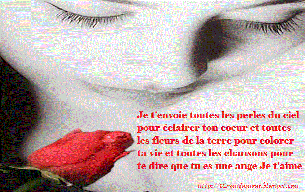 Phrase d'amour romantique ~ Mot d'amour Phrase d'amour Lettre d'amour ...