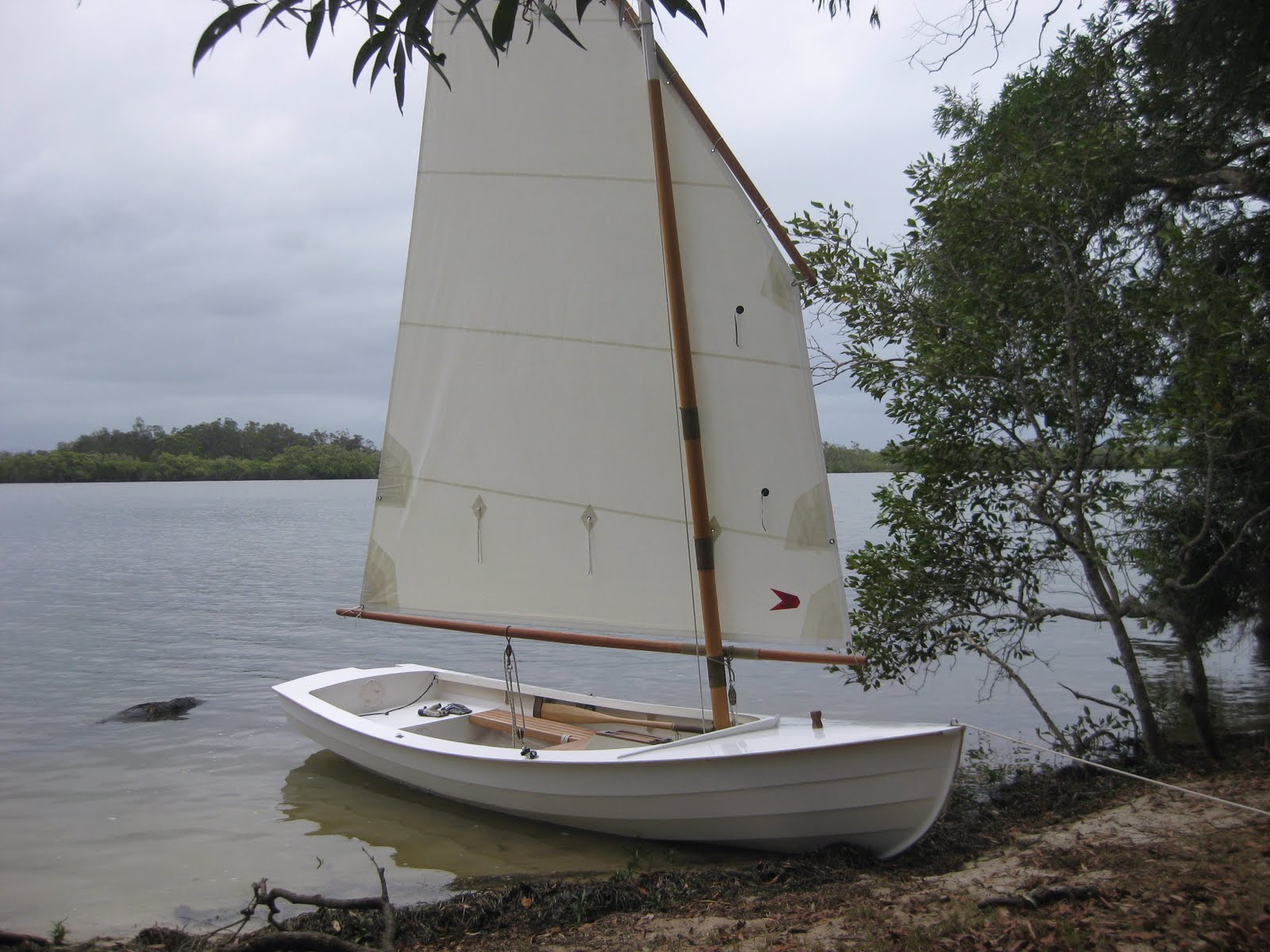 Ross Lillistone Wooden Boats: Balance Lug - Rigging Details