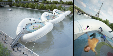 Large Trampoline Bridge