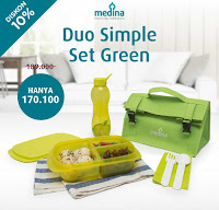 Dusdusan Duo Simple Set Green ANDHIMIND