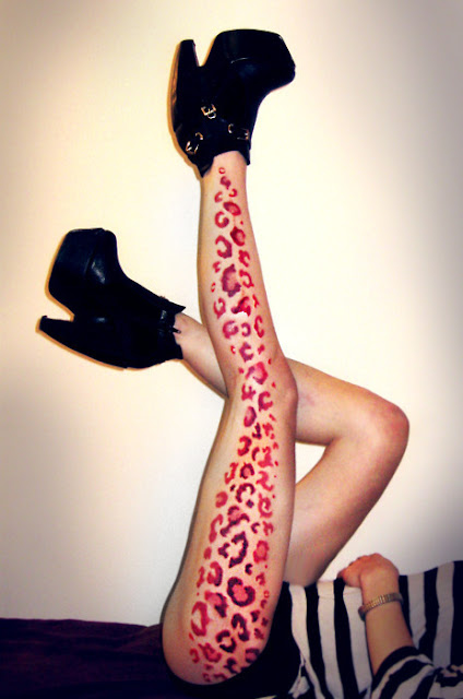 Cheetah Print Tattoos