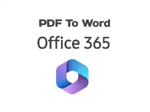 Cara mengubah file pdf ke word di ms 365
