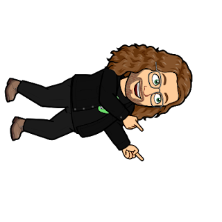 A Bitmoji representation of Tom doing one-finger push-ups... Well, as close as he could get to it, anyway.