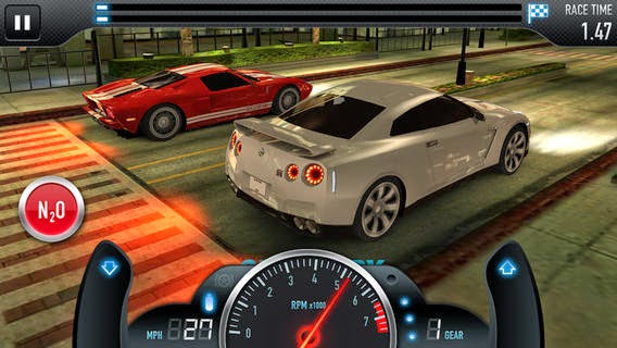 Download CSR Racing Apk game drag race 3D untuk Android 