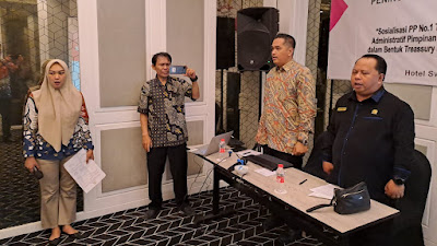 Kegiatan Workshop dan Bimtek Pimpinan Beserta Anggota DPRD Kab Berau, Provinsi, Kaltim