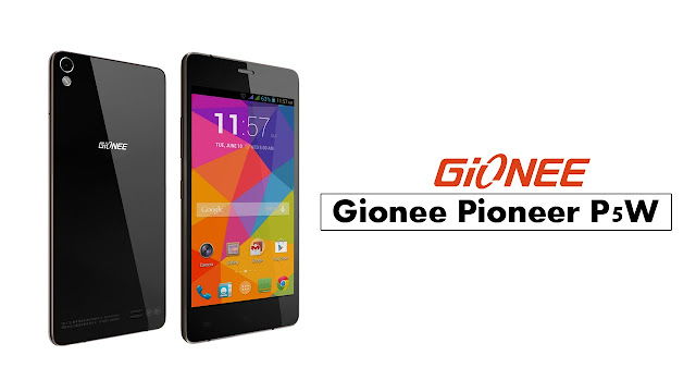 Gionee Pioneer P5W, Dibandrol Seharga Rp. 1,3 Juta Dengan DTS Speaker dan Ekaspansi MicroSD Hingga 128 GB