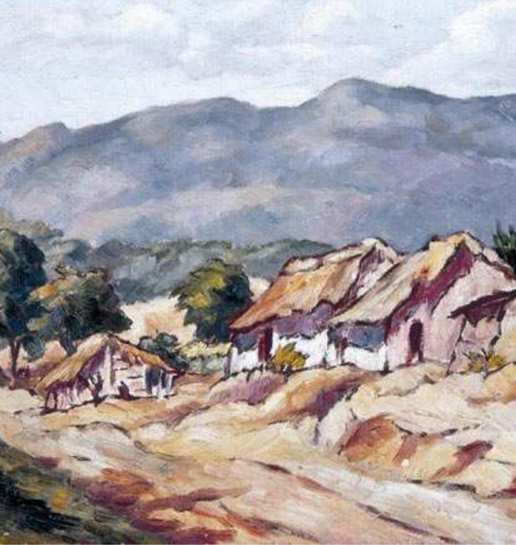 Paisaje del Cibao (detalle), 1940