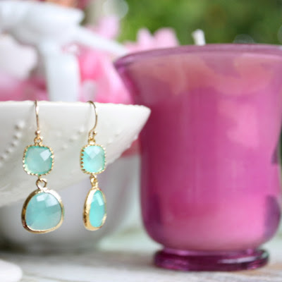 A splash of blue purple or gold on your jewelry will work wonders and add 