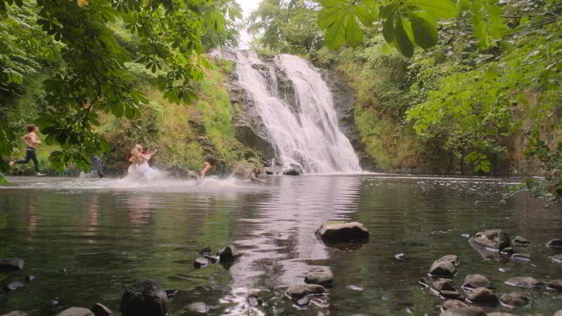 The Buccaneers waterfall
