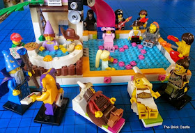 LEGO Minifigures series 12 chilling by the pool