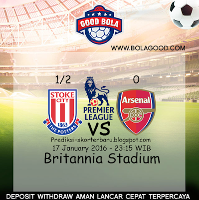 "Agen Bola - Prediksi Skor Stoke vs Arsenal Posted By : Prediksi-skorterbaru.blogspot.com"