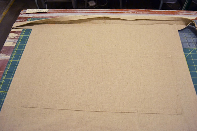 Linen Apron DIY Sewing Tutorial from the Atlanta Institute of Stitches and Crafts