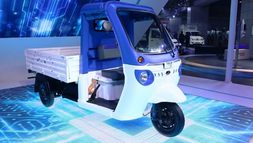 Amazon uses the Treo Zor electric vehicle for delivery