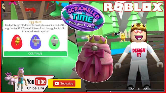 Roblox Gameplay Design It Getting The 2019 Egg Hunt - 