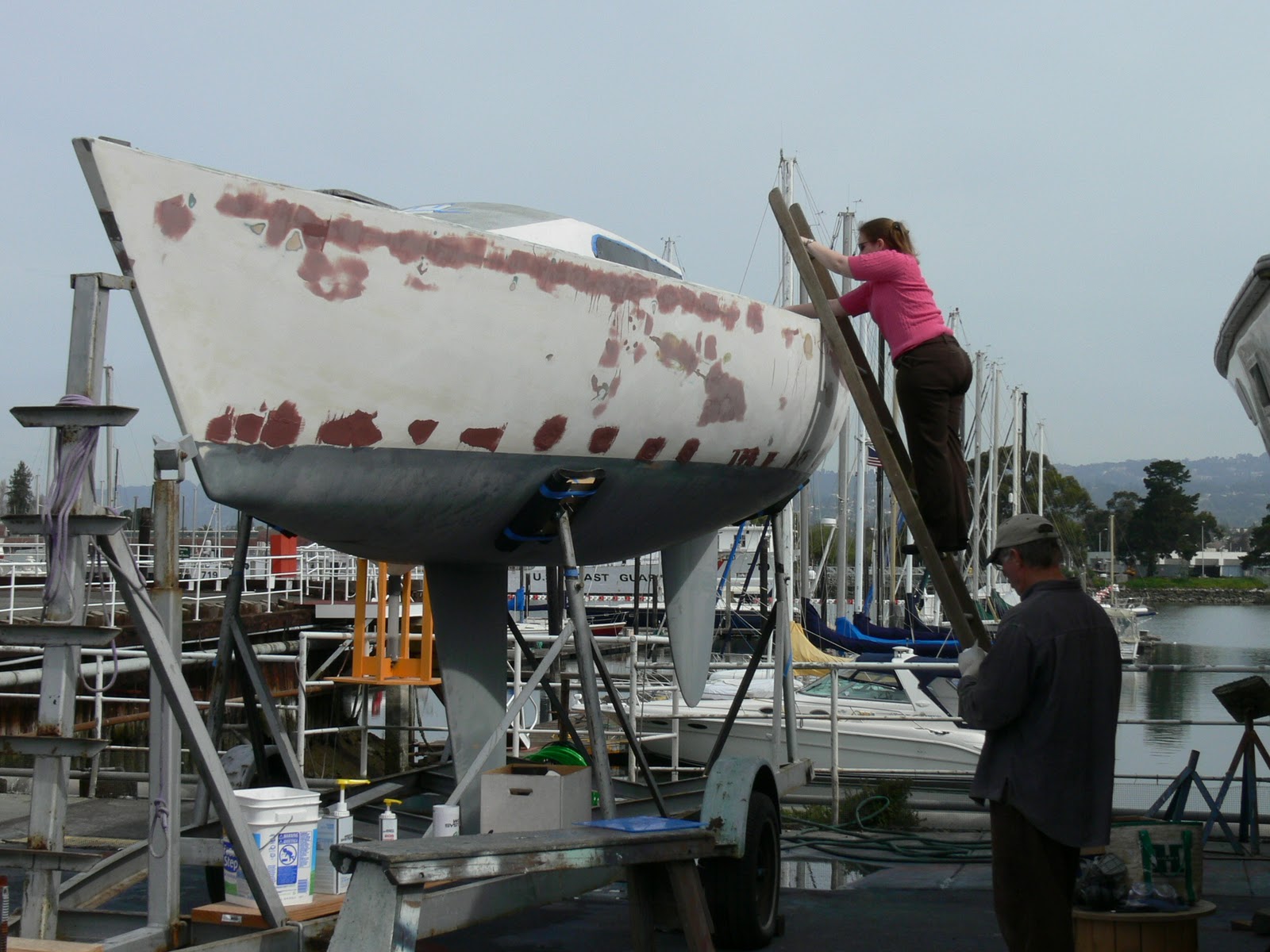 Restoration of 1/4 ton sailboat, Summertime Dream: The 