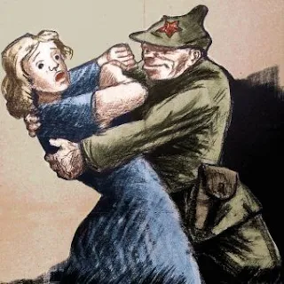 Ілюстрація з книги «Червона чума»