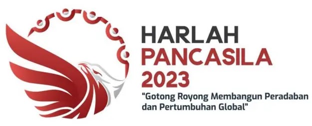 Tema dan Logo Pedoman Upacara Peringatan Hari lahir PancasilaTahun 2023