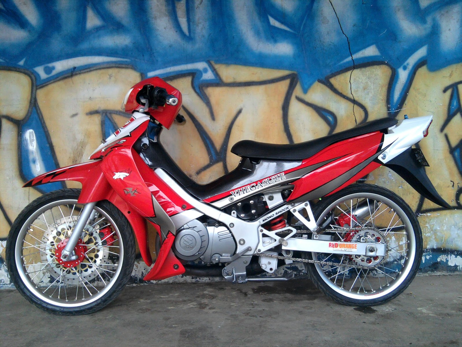 modif warna satria 2 tak