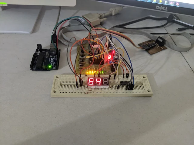 Making a small CPLD learning board with XC9536