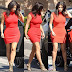 Kim Kardashian Flaunts Her Slimmed Down Hourglass Figure on a Movie date